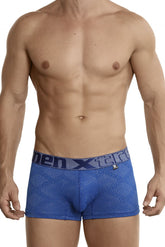 Xtremen 54446C Boxershorts mit Jacquard-Streifen, Farbe Blau